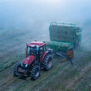 Own Brand Low Energy Consumption Bale Stacker Machine for Straw Recycling