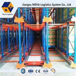 Heavy Duty Drive Through Shuttle Radio Rack with Advance Technology