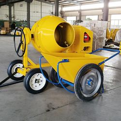 Portable Electric Pan Small Cement Concrete Mixer Machine for Sale MOQ 1 Piece