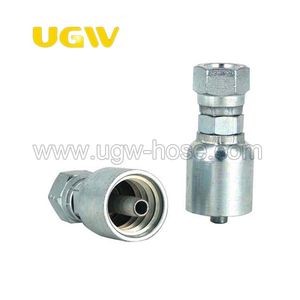 High Pressure Zinc Plated Metric Standard Hexagonal Hose End Fitting