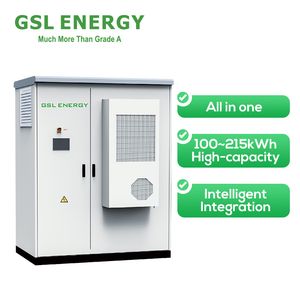 Gsl Energy High Voltage Commercial Solar Storage System OEM Lithium Ion Bess LiFePO4 Industrial & Commercial Energy Solution