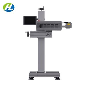 40W CO2 Laser Marking Machine Flying Laser Marker Engraving Equipment Inkjet Printer Wood Engraver Coder for Pet Plastics Paperboard Glass