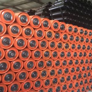Customized Belt Conveyor Roller Idler for Waste Management Recycling