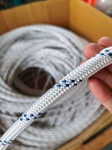 Polypropylene/Polyester/Nylon/Polyamide/Uhmpe Double Braided Rope for Marine Mooring & Towing/Sea Boat Shipping