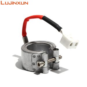 220V Small Ceramic Heating Ring ID 30-60mm High-Temperature Band Heater for Injection Molding Machine Nozzle