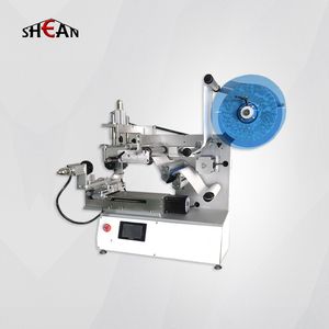 Hot Sale Semi Automatic Glass Jars Bottle Labeling Machine