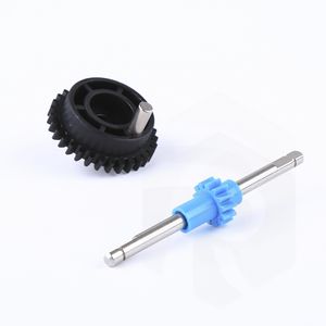 Industrial Nonstandard Mini Wearable Stainless Steel Shaft Plastic Spur Pinion Gear