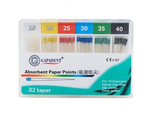 Dental Absorbent Paper Points Dental Materials Strong Absorption Pure Cotton Fiber Paper