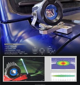 Ultra Powerful Laser Light IP67 Laser Driving Light Headlight for Truck, Car, Offroad, 4X4, SUV, UTV