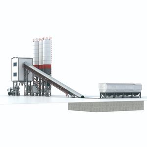 Fully Automatic Concrete Batching Plant for High Volume Production