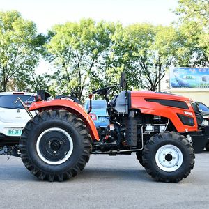New Farming Euro 5 CE EPA Engine 50HP 100HP 120HP Rotary Tiller Ditching Motoculteur Four-Wheeled Tractor