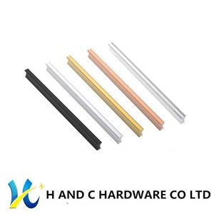 H. 020 Furniture Hardware Aluminum Cabinet Drawer Handle