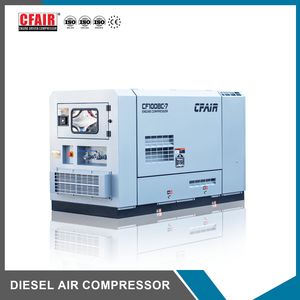 130cfm 7 Bar Towable Diesel Air Compressor for Drilling in UAE