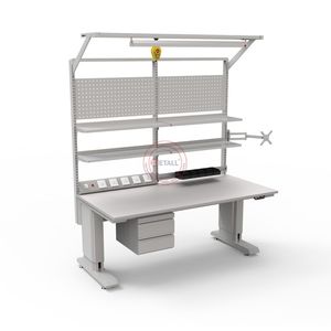 Industrial Heavy Duty ESD Workbench with Electric Height Adjustment