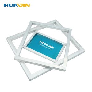 Silk Screen Printing Aluminum Frame Screens with Polyester Mesh White and Yellow