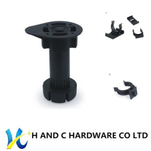on Sale Cabinet Hardware Furniture Leg Adjustable Leg Plastic Leg