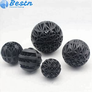 16mm 56mm 76mm PP Plastic Bio Ball Filter Media for Fish Pond