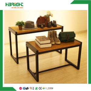 Highbrigth Wooden Convenience Retail Store Supermarket Display Rack