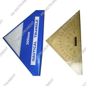Marine Plastic Nautical Triangles Rules in Kent Type 300mm