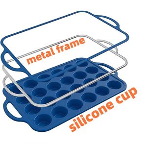 Versatile Nonstick Silicone Baking Mold Set for All Your Cooking Needs