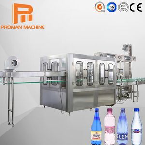 a to Z Small Drinking Water Bottling Manufacturing Plant Automatic Pet Bottle Pure Mineral Water Filling Washing Capping 3in1 Equipment
