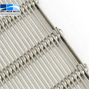 High Quality Stainless Steel Eyelink Conveyor Belts Metal Wire Mesh Conveyor Belt for Food Industry