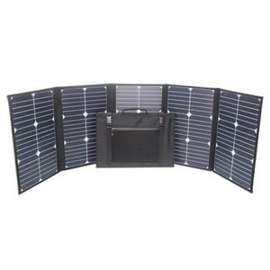 High Efficiency 200W Flexible Portable Folding Sunpower Solar Panel for Camping