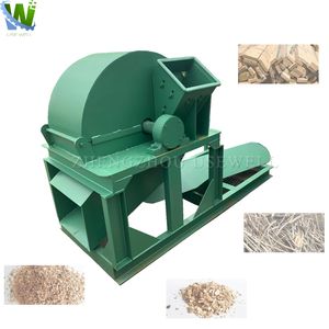 Wood Crusher Portable Tree Branch Chipper Straw Chain Plate Feeding Wood Chipper