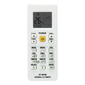 Kt-9018e Multi-Colorful Universal A/C Remote Control for Air Conditioner