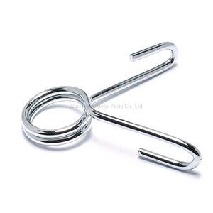 Coil Winding Stainless Steel Alloy Steel Torsion Spring with U Bending Hook