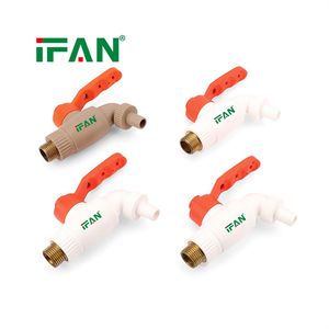 Ifan OEM Wall-Mounted Water Faucet PPR Bibcock for Hot and Cold Water