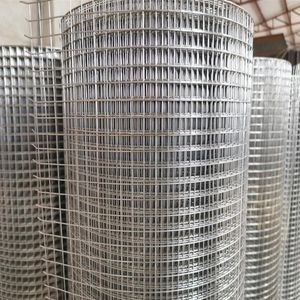 Hot Dipped Galvanized Welded Iron Wire Mesh Roll with Openging 1''x 1'' 1''x1/2''