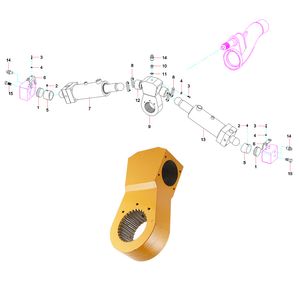 Swing Mechanism Swing Lever Rocker Arm Concrete Pump Parts Pumping System
