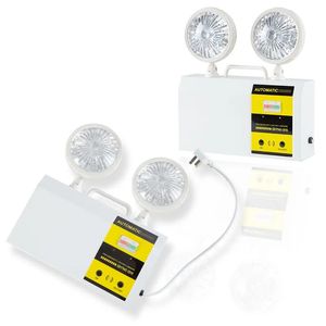 Home Emergency Lighting Two Head 6W Rechargeable Emergency LED Light