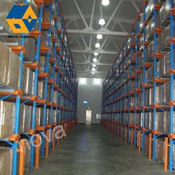 Warehouse Fifo Storage High Density Car Drive in Pallet Racking System