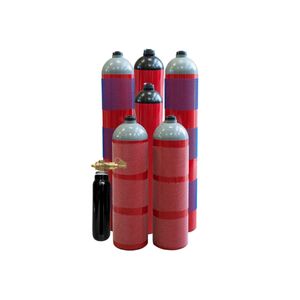 Cylinders: CO2 and Nitrogen Cylinders of Different Sizes