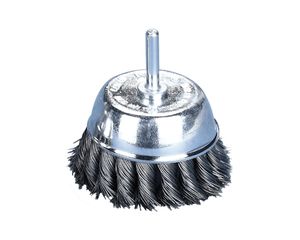 Heavy-Duty Twist Knot Wire Cup Brushes with Durable Shank