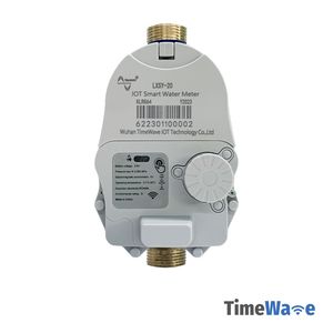 DN20 M-Bus Horizontal Rotor Type Cold Water Flow Meter with Iron Shell and Iron Joint