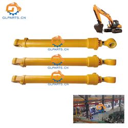 Double Acting Hydraulic Cylinder PC210 PC200 PC228 PC300 PC400 PC270 for Komatsu Excavator Arm Boom Bucket