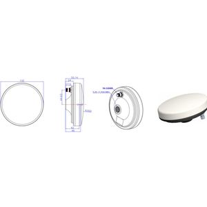 Reliable High-Gain Antenna for Gnss and L-Band Use