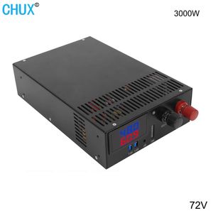 3000W 0-72V AC DC Single Output Adjustable Switching Power Supply Cc/CV LED Display SMPS Source