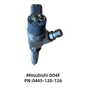 Excavator Parts Diesel Fuel Injector 0445-120-126 for Sk130-8 Mitsubishi D04f