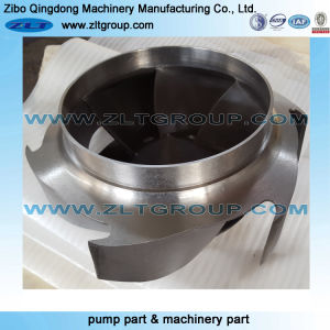 Lost Wax/Precision/Investment Casting Chemical Process Pump Water Centrifugal Pump Impeller in Stainless Steel CD4/316ss/Titanium Used in Oil Chemical