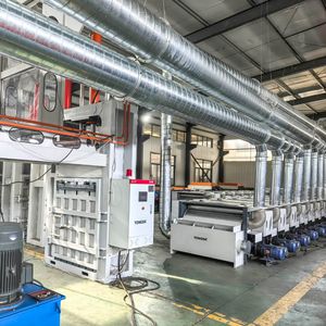 Tongda Tdfs400 Textile Waste Recycling Machine Hard Waste Recycling Line 350-500kg/H