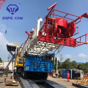 API Oil Well Mine Xj550 Truck Mounted Drilling Rig & Workover Rig