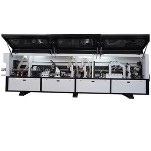 Industrial Pre Milling Straight PVC Automatic MDF Edge Banding Machine Woodworking Board Edge Bander Machinery for Furniture Trimming