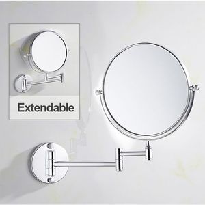 Wall Mounted Extend Magnification Makeup Cosmetic Bathroom Mirror