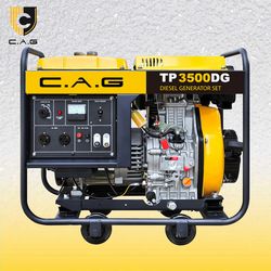 3kw 3kVA 3.0kw 3.0kVA 3.5kw 3.5kVA Kipor Design Diesel 1 or 3 Phase Single Cylinder Silent Small Soundproof Diesel Generator