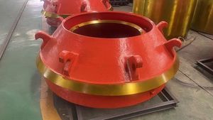 Hardened Surface Crusher Bowl Liner Wear Mantle for Primary Cone Crusher Non Deformable