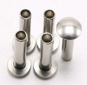 Factory Direct Aluminum Alloy Stainless Steel Semi Tubular Rivets